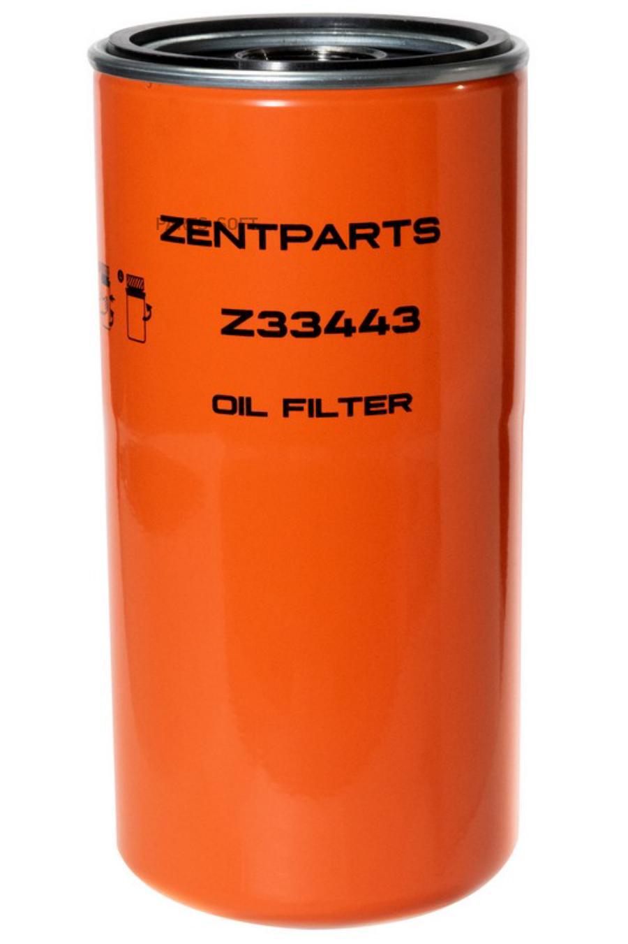 ZENTPARTS Z33443_фильтр масляный! 1 1/2-12 H260 D119\ Detroit Diesel ing  1шт