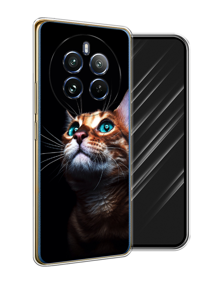 

Чехол Awog на Realme 12 Pro/Realme 12 Pro Plus "Мечтательный кот", Коричневый, 2516250-1