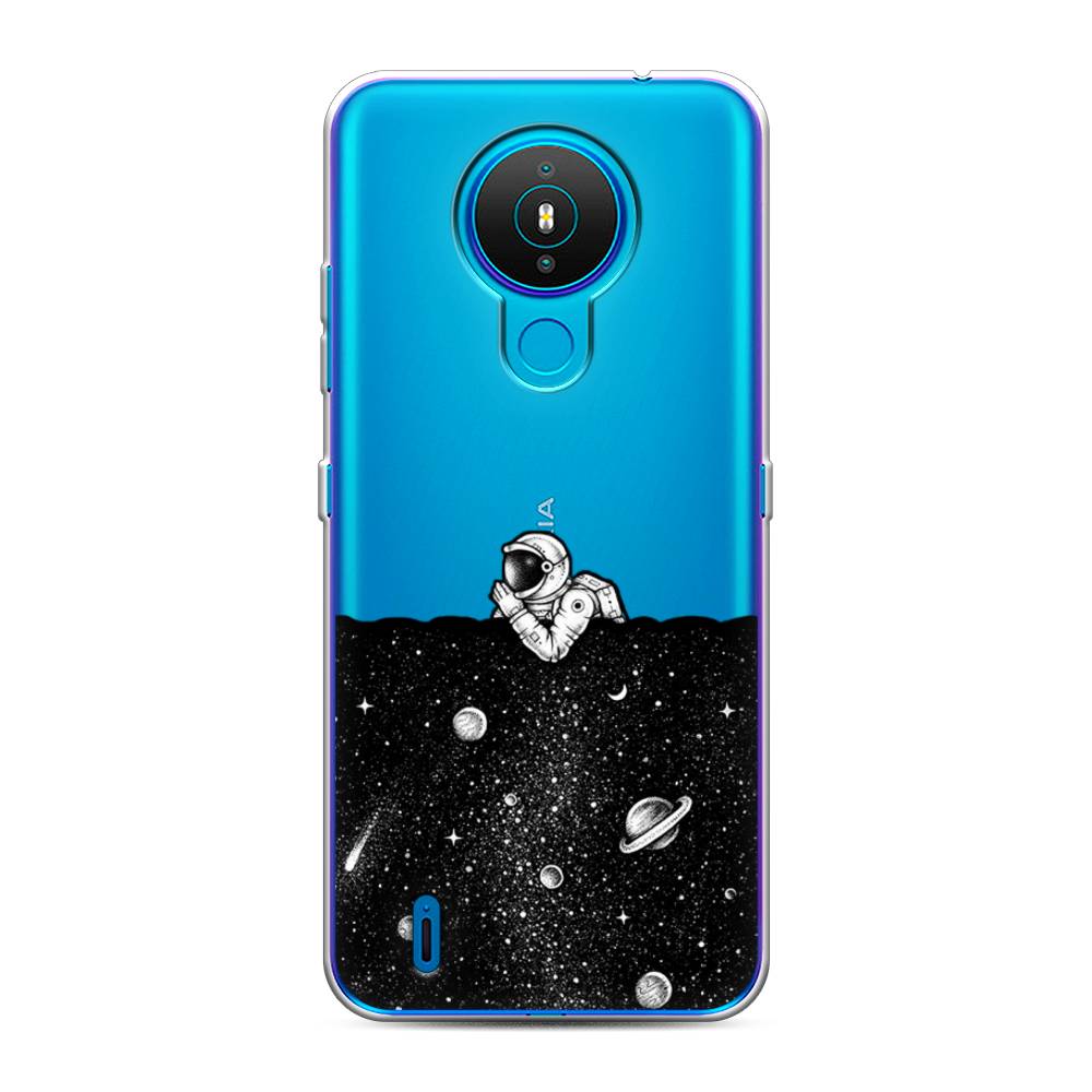 

Чехол Awog на Nokia 1.4 / Нокиа 1.4 "Космический сон", Серый, 124550-4