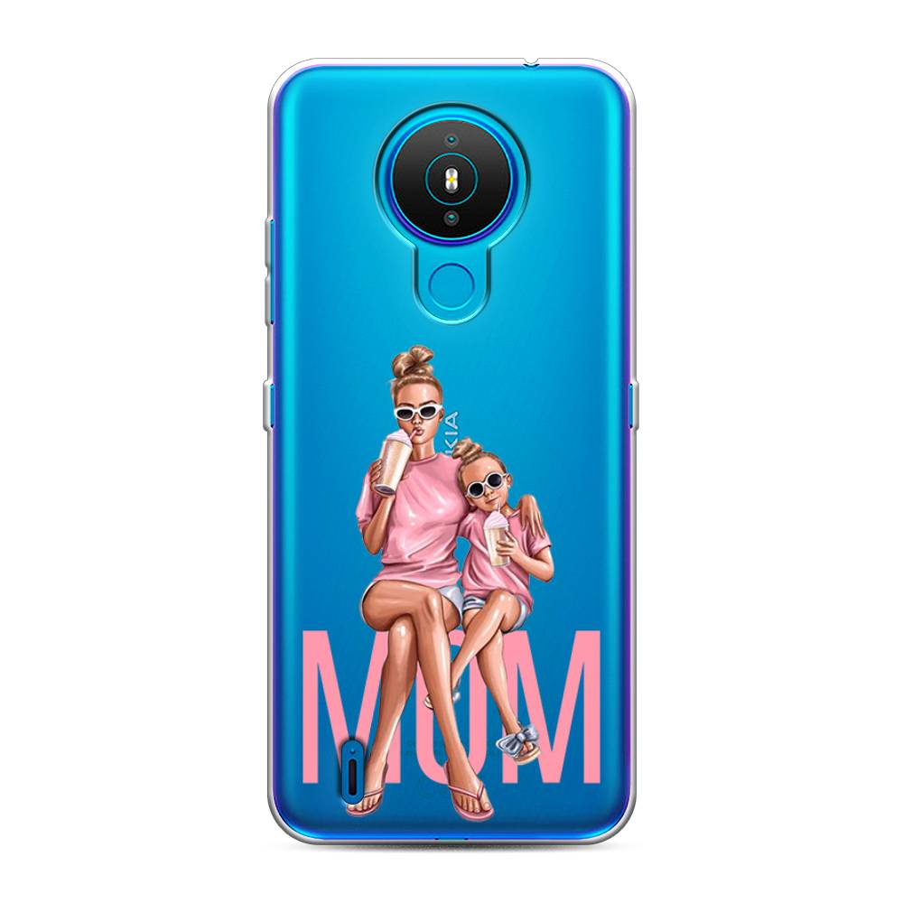 

Чехол Awog на Nokia 1.4 / Нокиа 1.4 "Lovely mom", Синий;бежевый;розовый, 124550-7