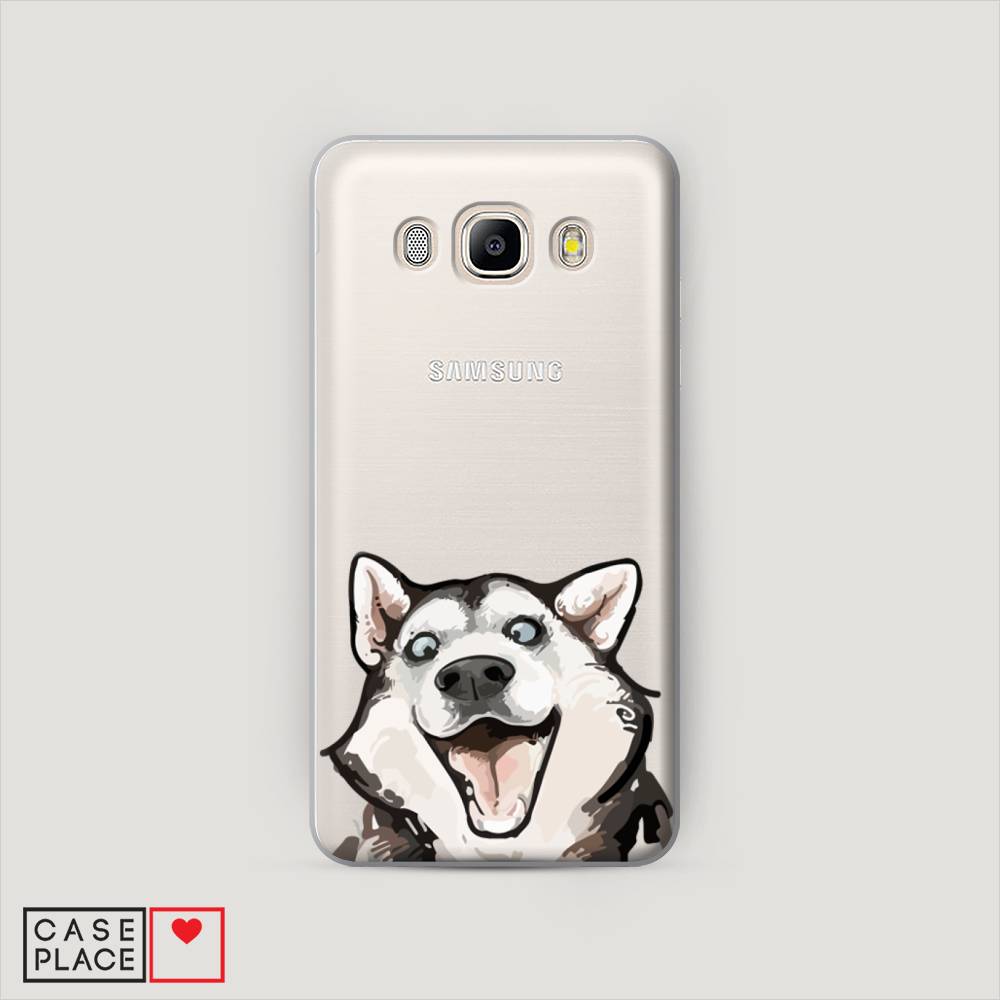 

Чехол Awog "Радостный хаски" для Samsung Galaxy J5 2016