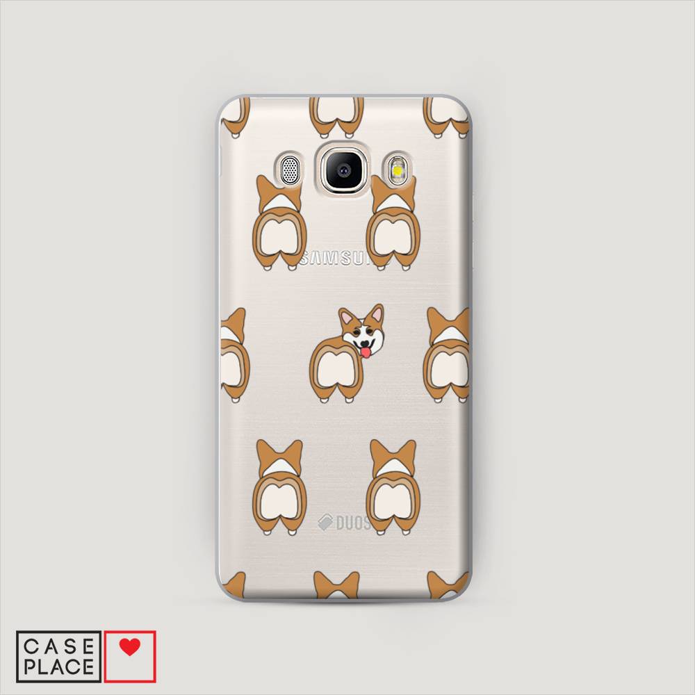 

Чехол Awog "Милый корги фон" для Samsung Galaxy J5 2016