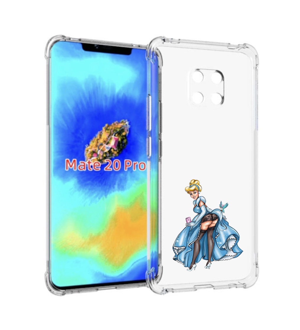 

Чехол MyPads девушка-в-платье-красивая женский для Huawei Mate 20 Pro/Mate 20 RS 6.39, Прозрачный, Tocco