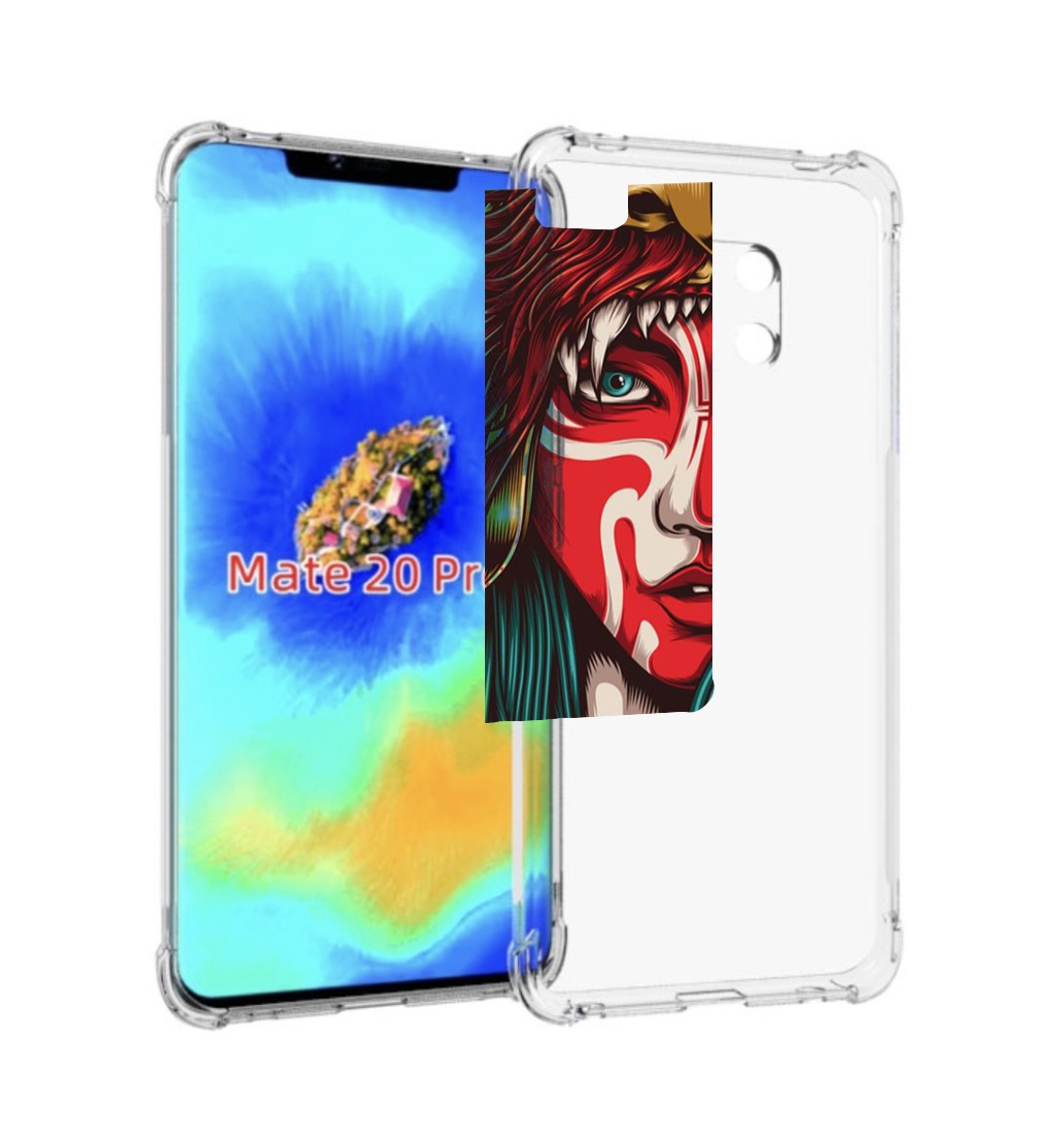 

Чехол MyPads девушка-в-маскировке для Huawei Mate 20 Pro/Mate 20 RS 6.39, Прозрачный, Tocco