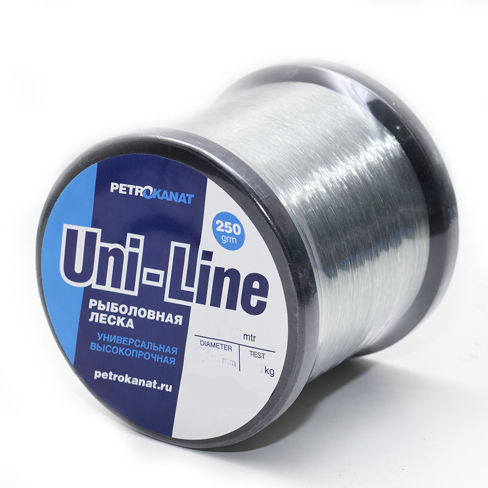 

Леска "UniLine", 750 м, 250 г, 0,60 мм, Серый