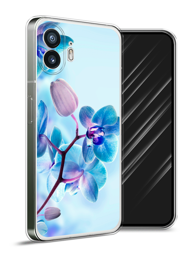 

Чехол Awog на Nothing Phone (2) "Голубая орхидея", Голубой;синий;фиолетовый, 3300250-1