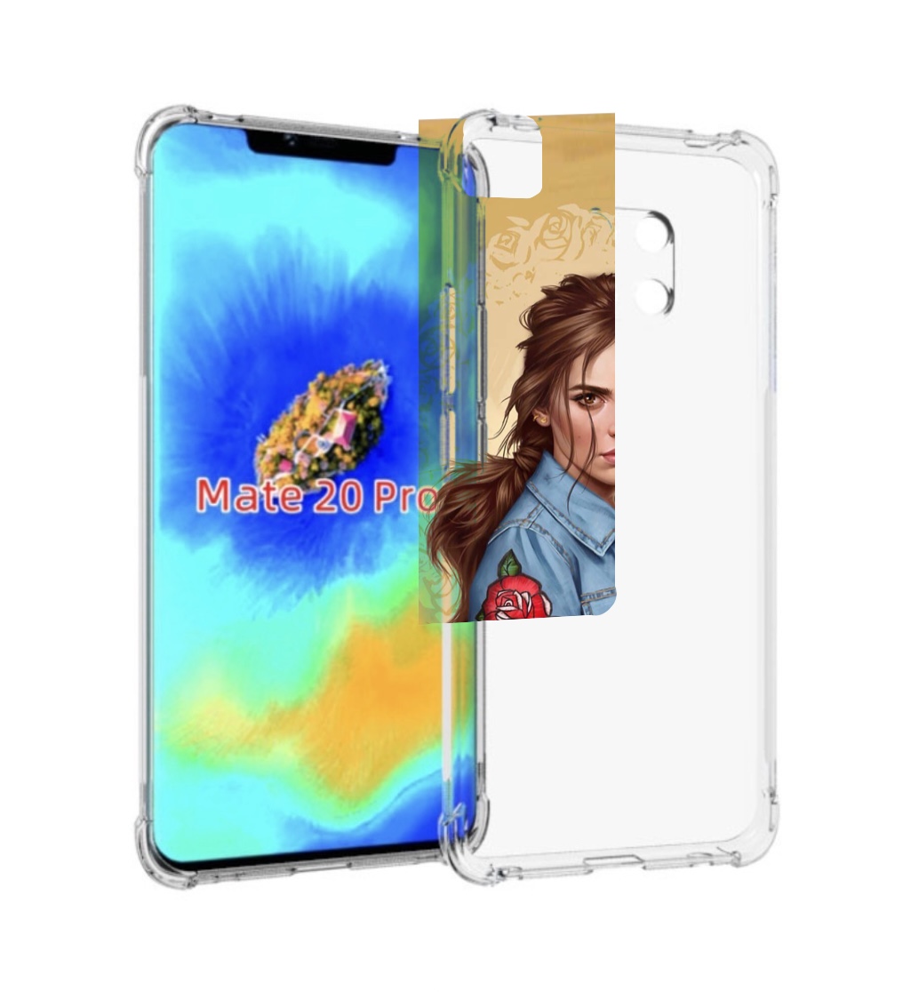 

Чехол MyPads девушка-в-бежевом-фоне для Huawei Mate 20 Pro/Mate 20 RS 6.39, Прозрачный, Tocco