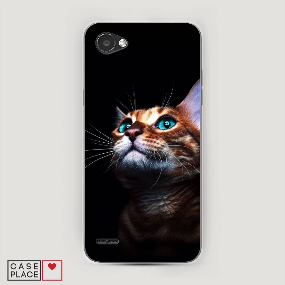 

Чехол Awog на LG Q6 "Мечтательный кот", Коричневый, 83150-1