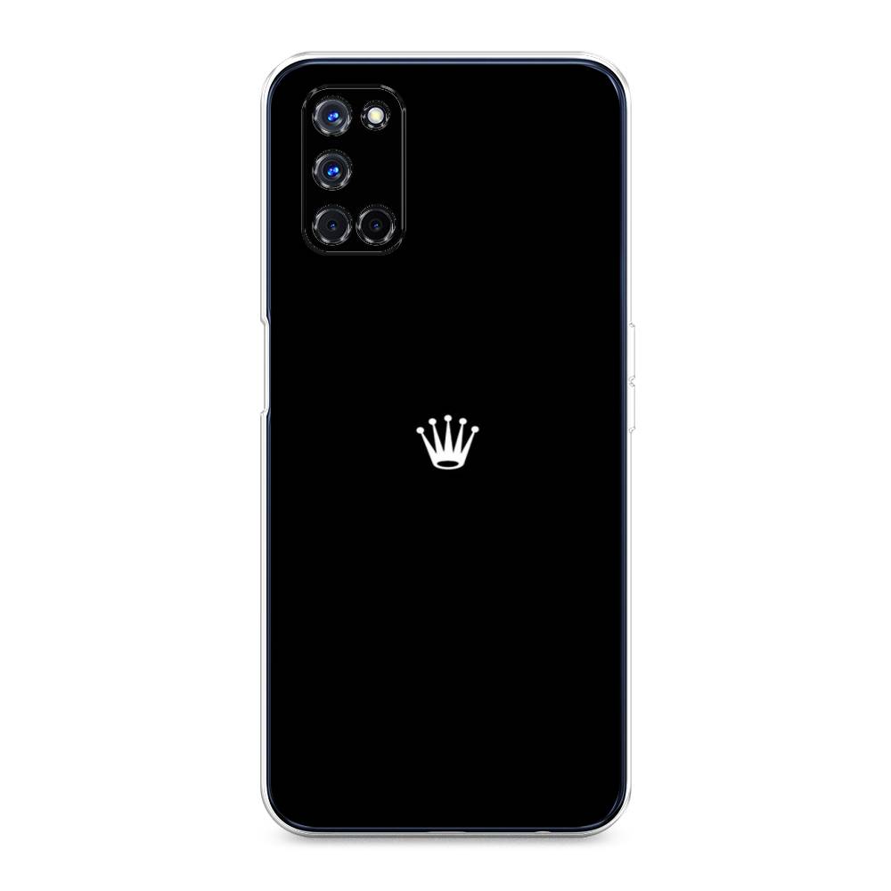 

Чехол Awog на Oppo A52/A72 "Белая корона на черном фоне", Разноцветный, 253250-7