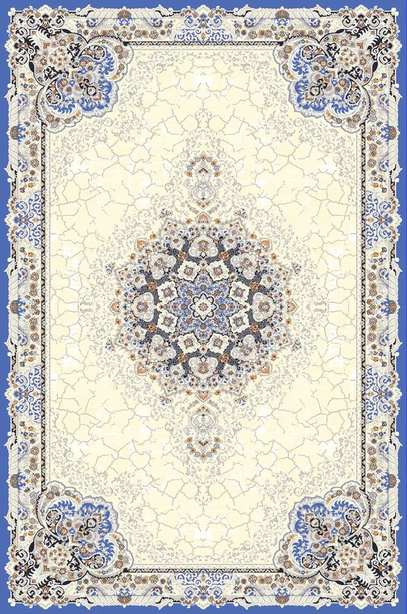 фото Ковер amira 4922a d.blue-d.blue elisa rugs