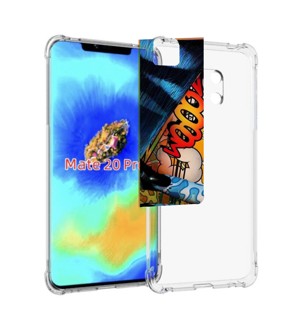 

Чехол MyPads девушка разрисованная краскам иженский для Huawei Mate 20 Pro/Mate 20 RS 6.39, Прозрачный, Tocco