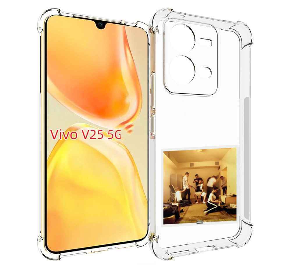 

Чехол MyPads Уроборос Скриптонит улица 36 для Vivo V25 5G / V25e, Прозрачный, Tocco