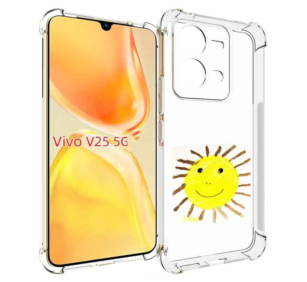

Чехол MyPads Улыбнись, дурак! Morgenshtern для Vivo V25 5G / V25e, Прозрачный, Tocco