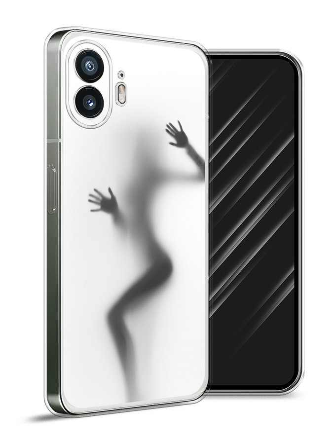 

Чехол Awog на Nothing Phone (2) "Девушка в душе", Серый;белый;черный, 3300250-1