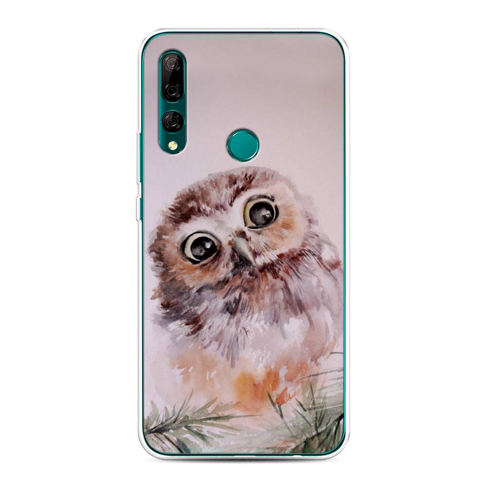 

Чехол Awog на Huawei Y9 Prime 2019 "Сова на розовом", Розовый;коричневый, 611950-1