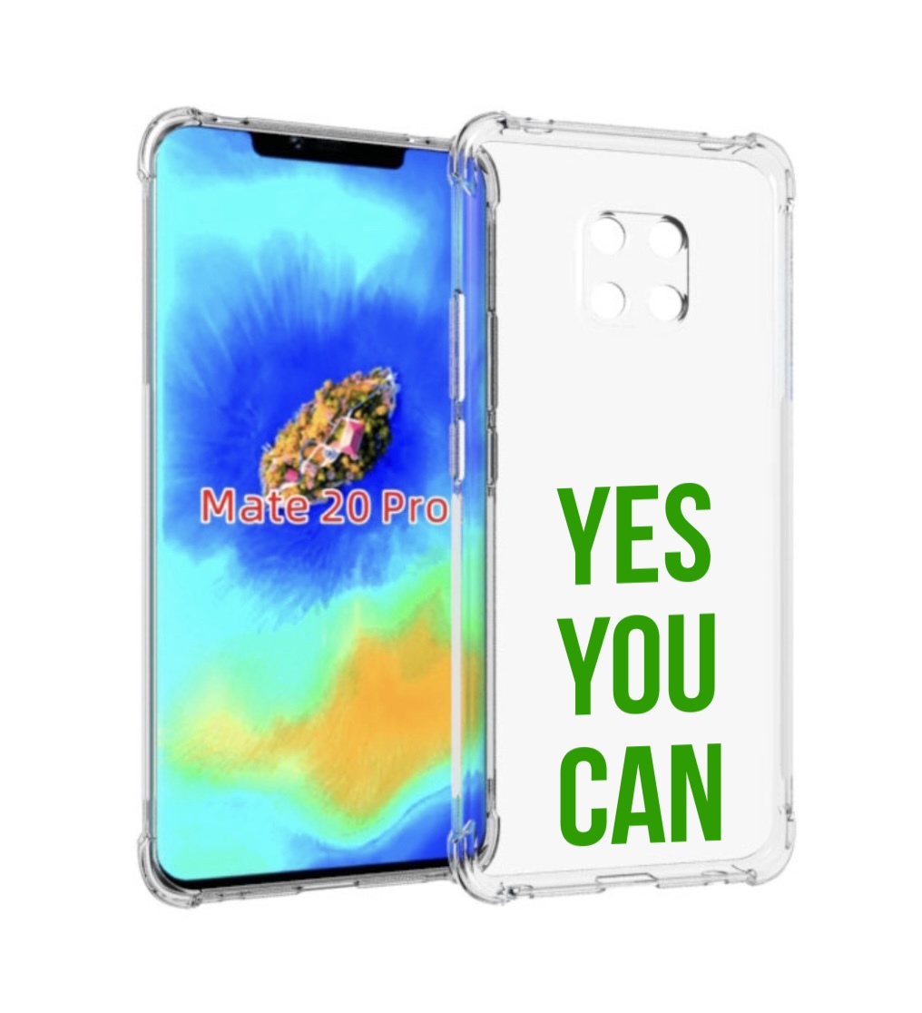 

Чехол MyPads да-ты-можешь для Huawei Mate 20 Pro/Mate 20 RS 6.39, Прозрачный, Tocco