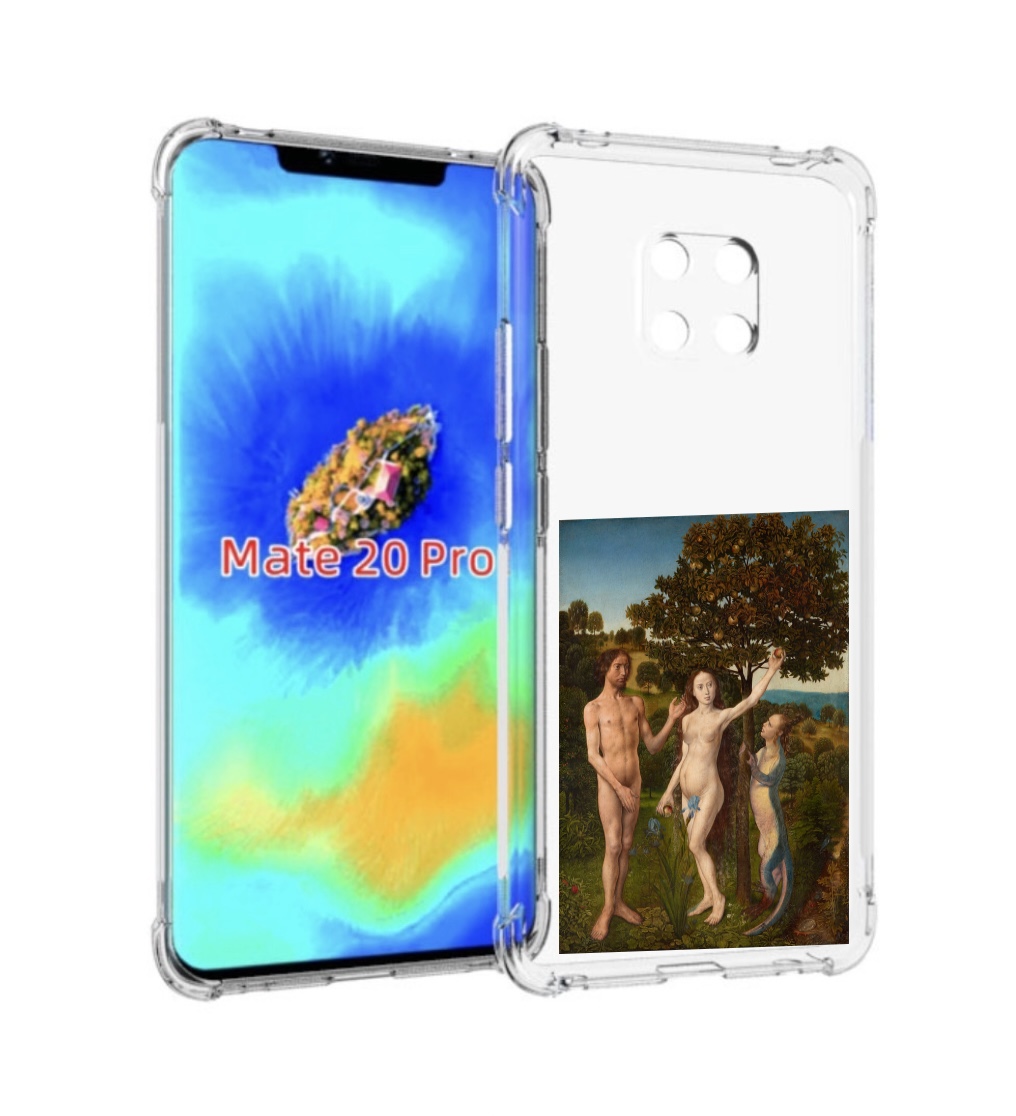 

Чехол MyPads грехопадение для Huawei Mate 20 Pro/Mate 20 RS 6.39, Прозрачный, Tocco