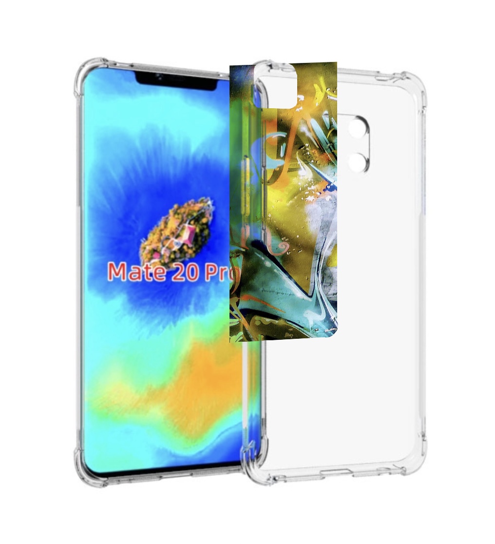 

Чехол MyPads граффити-хаос для Huawei Mate 20 Pro/Mate 20 RS 6.39, Прозрачный, Tocco