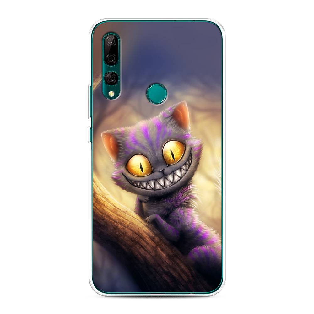 

Чехол Awog на Huawei Y9 Prime 2019 "Cheshire Cat", Фиолетовый;желтый, 611950-1