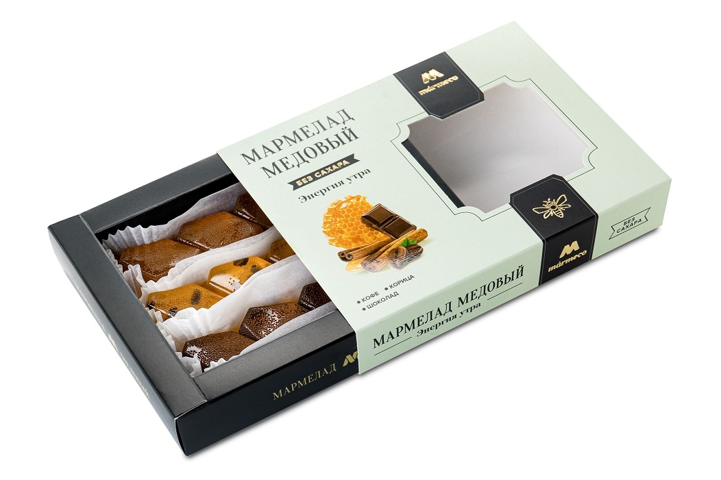 Мармелад Marmeco Энергия утра без сахара 200 г