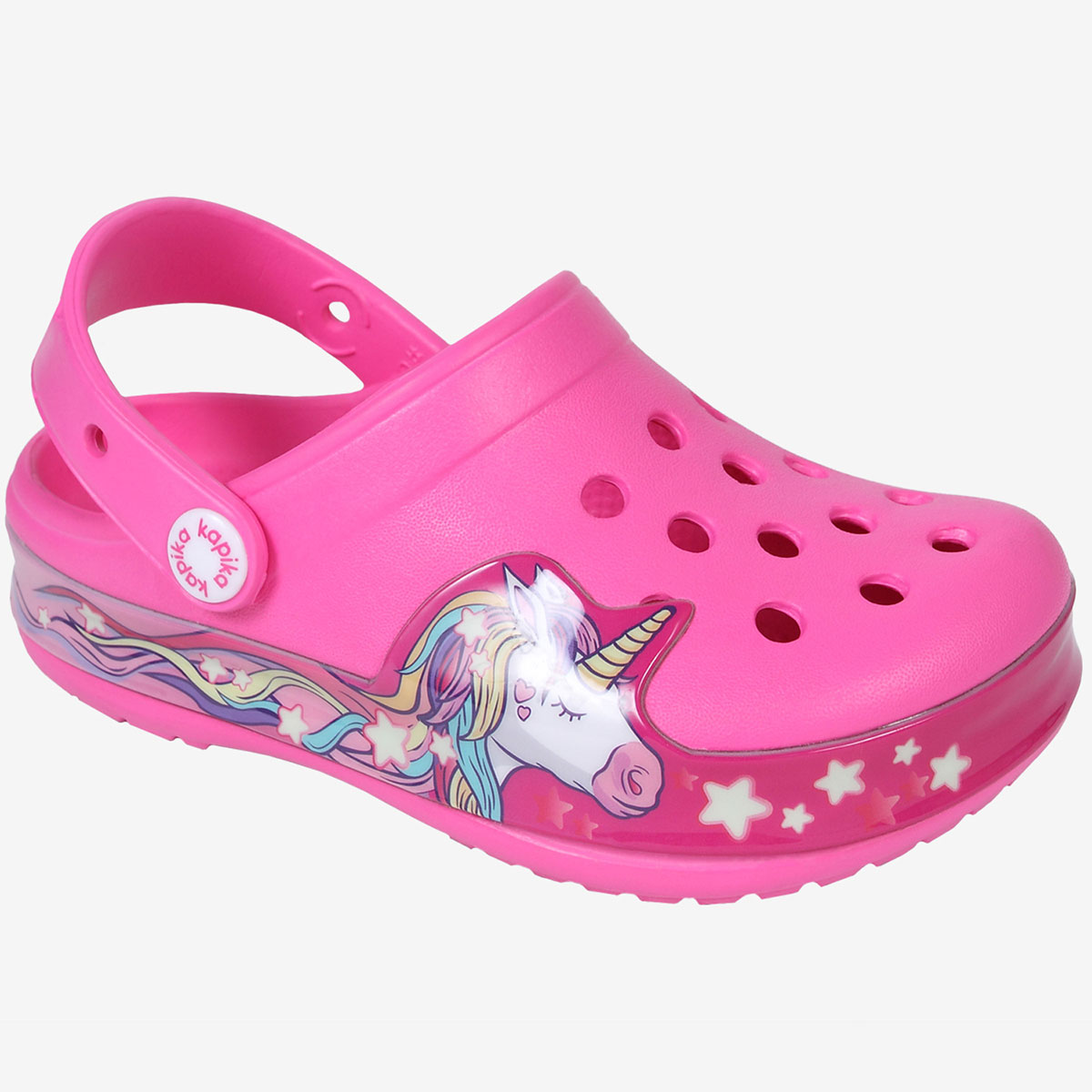 

Сабо детские Kapika 82181 цв.фуксия р.27 RU, 82181