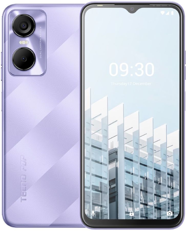 Смартфон Tecno pop 6 pro 2/32GB Purple