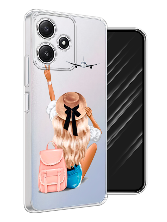

Чехол Awog на Xiaomi Redmi 12 5G "Автостопом самолетом", Бежевый;белый, 319650-1