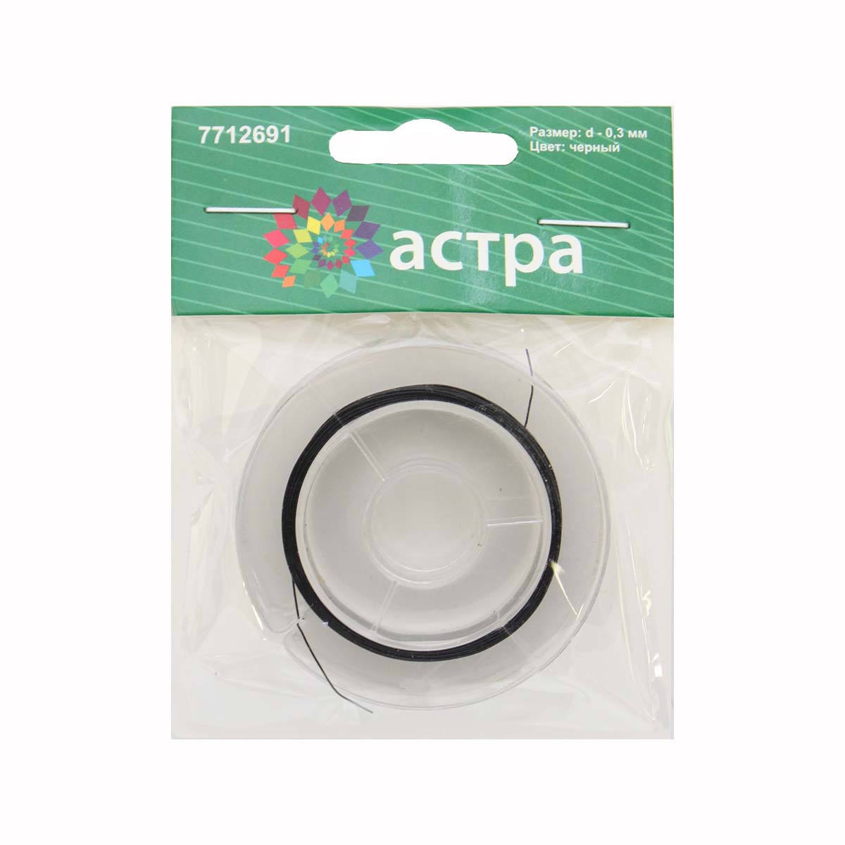 

Проволока медная Astra&Craft, d 0,3 мм, 10 м (черный), 10 шт