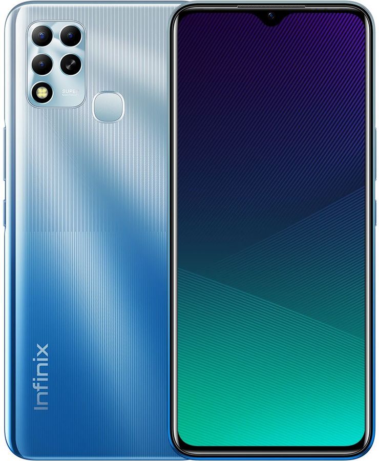 

Смартфон Infinix Hot 11 4/128GB бирюзовый, Hot 11