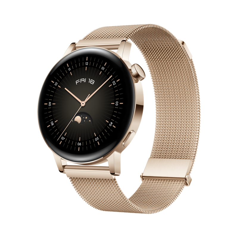 Умные часы и браслеты Huawei Watch GT 3 Elegant 42 мм, Gold