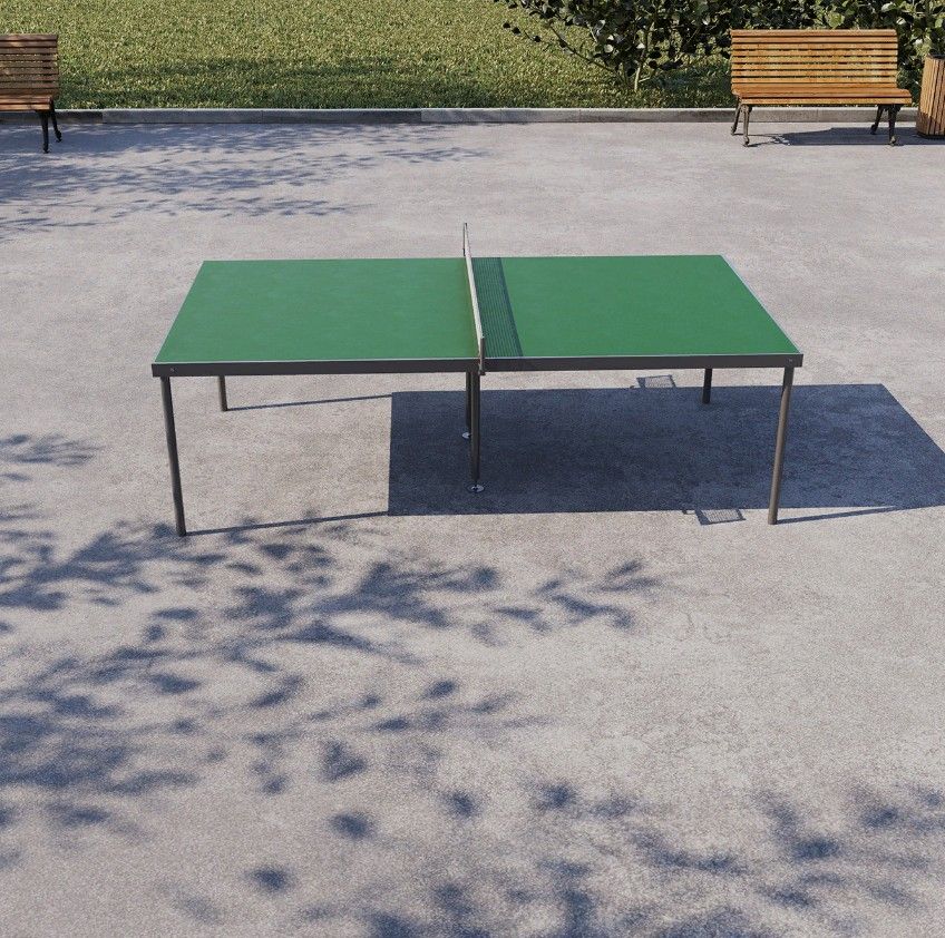 Антивандальный теннисный стол ADMIRAL SPORTA уличный 2,7м х 1,5м х 0,8м уличный из стали