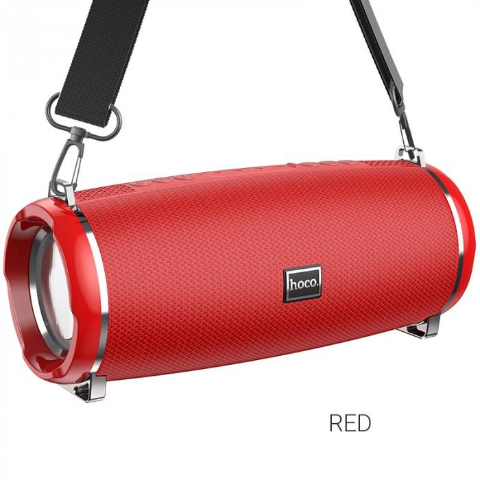 фото Портативная колонка hoco hc2 xpress sports bt speaker rgb, красная