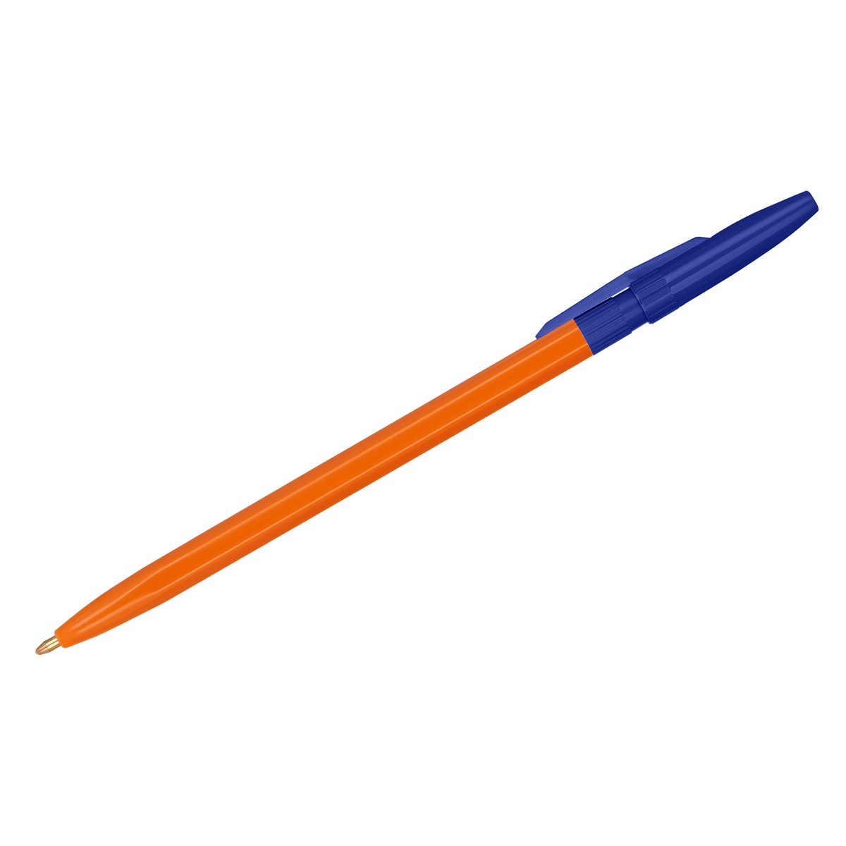 

Ручка шариковая СТАММ 511 Orange синяя, 1,0мм