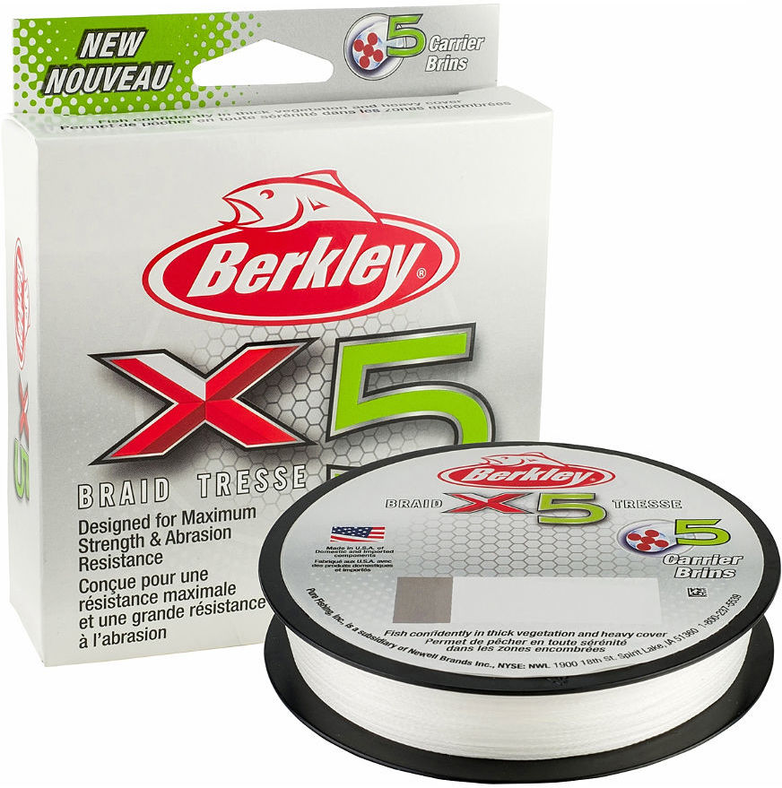 Шнур Berkley X5 BFS30-CY 20мм 150м 0,20,6кг Cryl