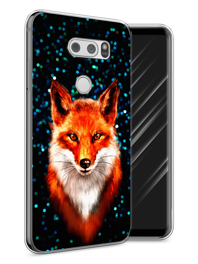 

Чехол Awog на LG V30 "Волшебная лиса", Оранжевый;черный;белый, 83050-1
