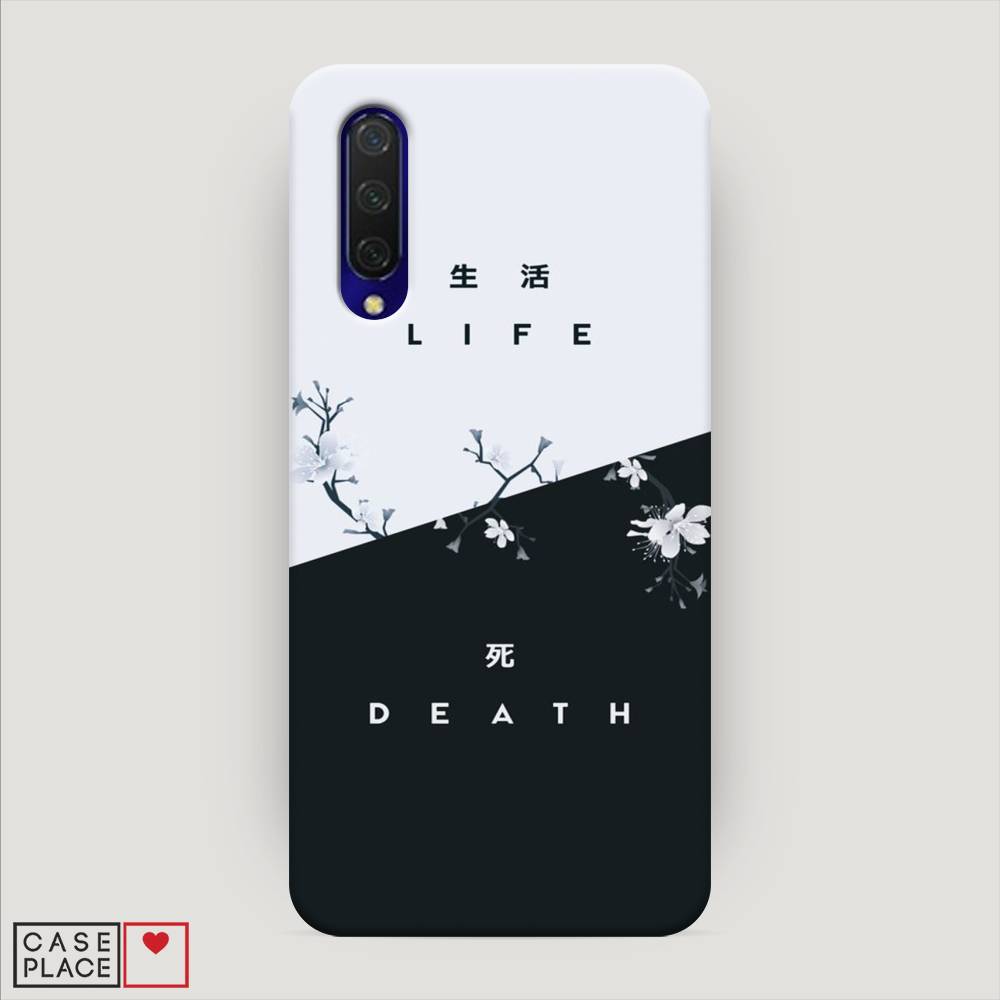 фото Пластиковый чехол "life and death" на xiaomi mi a3 lite awog