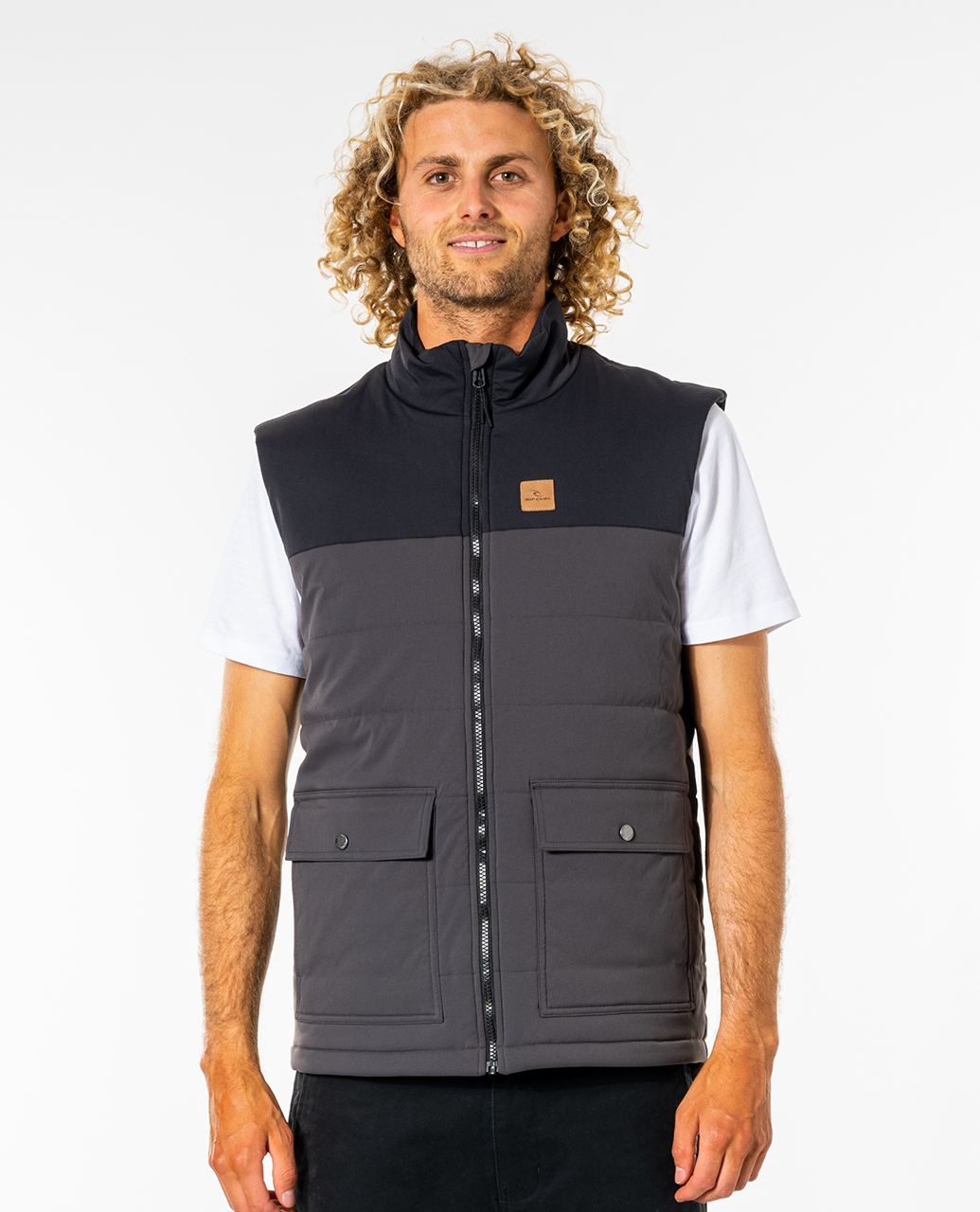 

Утепленный жилет мужской Rip Curl черный, ANTI SERIES RIDGE VEST