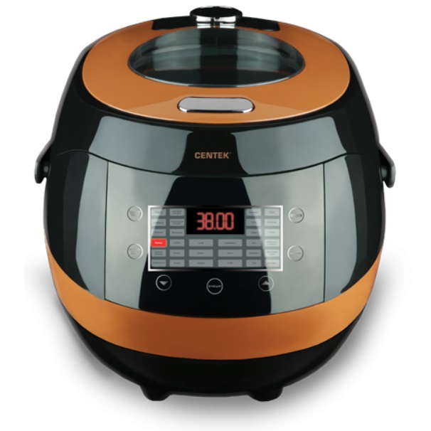 фото Мультиварка centek ct-1471 black/orange