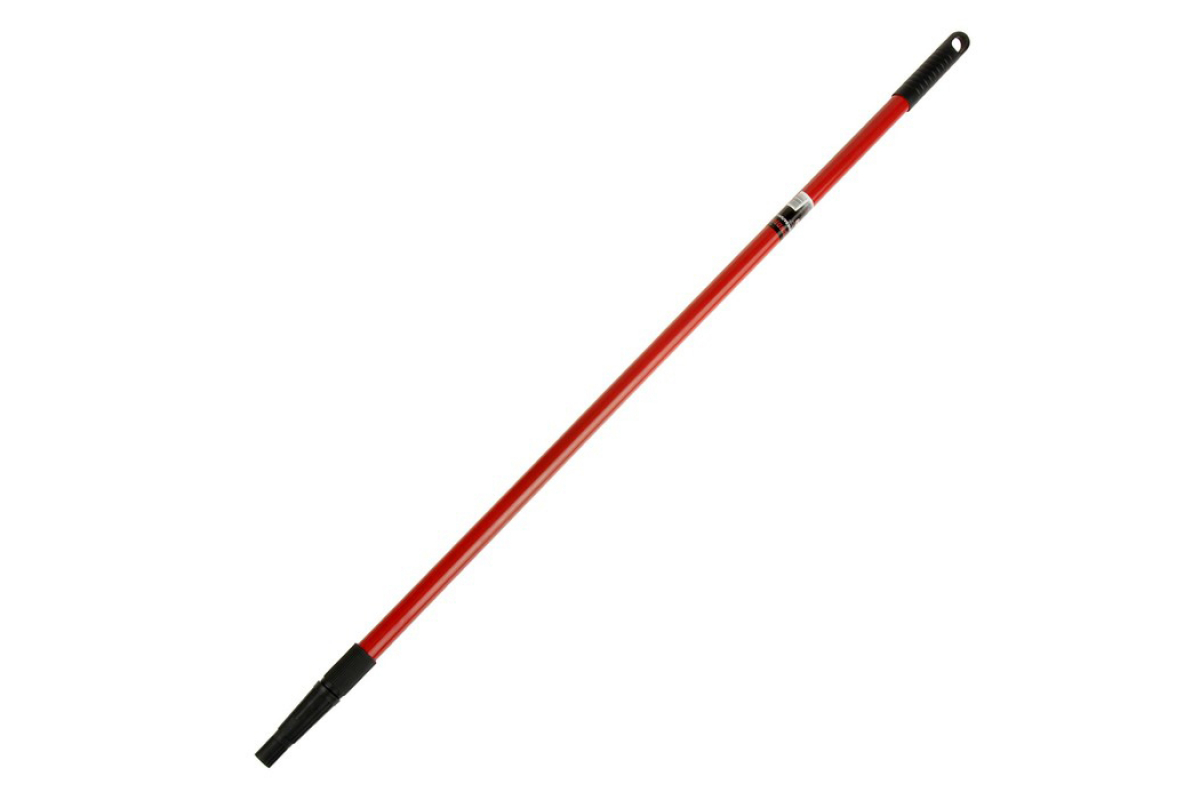 Ручка телескопическая металлическая (1-2 м) для валиков TUNDRA 1823917 швабра с отжимом и ведро доляна 42 5×29×18 см 14 л телескопическая ручка 80 110 см
