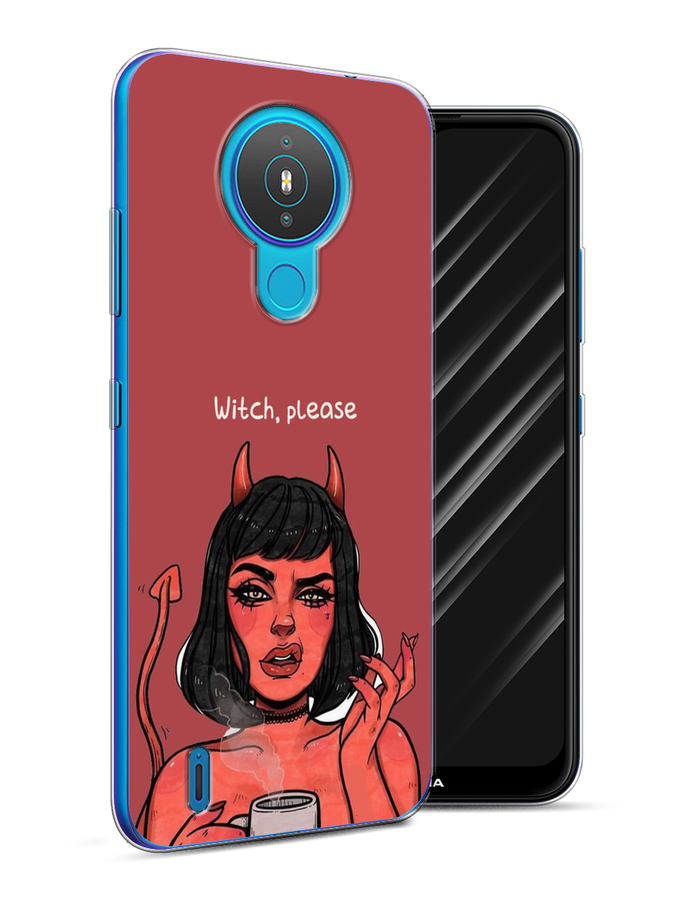 

Чехол Awog на Nokia 1.4 / Нокиа 1.4 "Evil Girl", Красный;черный, 124550-6