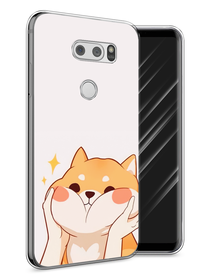 

Чехол Awog на LG V30 "Сладкий песик", Оранжевый, 83050-1