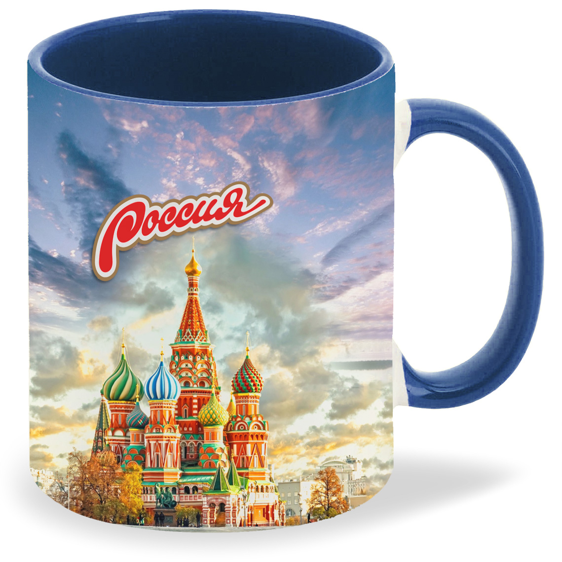 

Кружка CoolPodarok Россия щедрая душа, Россия щедрая душа