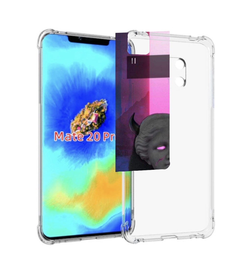 

Чехол MyPads глитч-статуя для Huawei Mate 20 Pro/Mate 20 RS 6.39, Прозрачный, Tocco