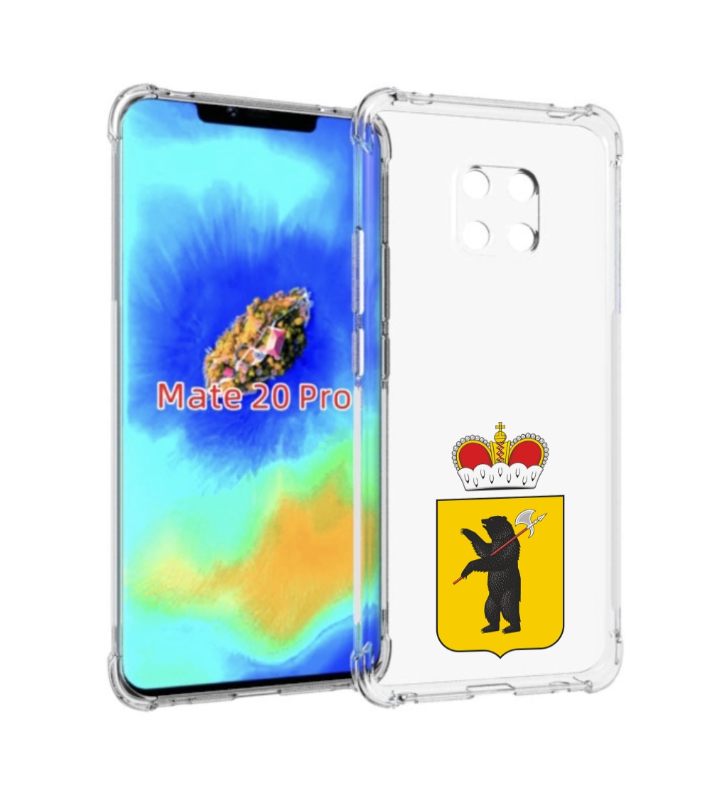 

Чехол MyPads герб-ярославская-область для Huawei Mate 20 Pro/Mate 20 RS 6.39, Прозрачный, Tocco