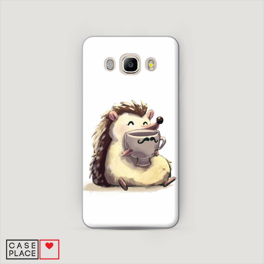 

Чехол Awog "Еж кофеман" для Samsung Galaxy J5 2016