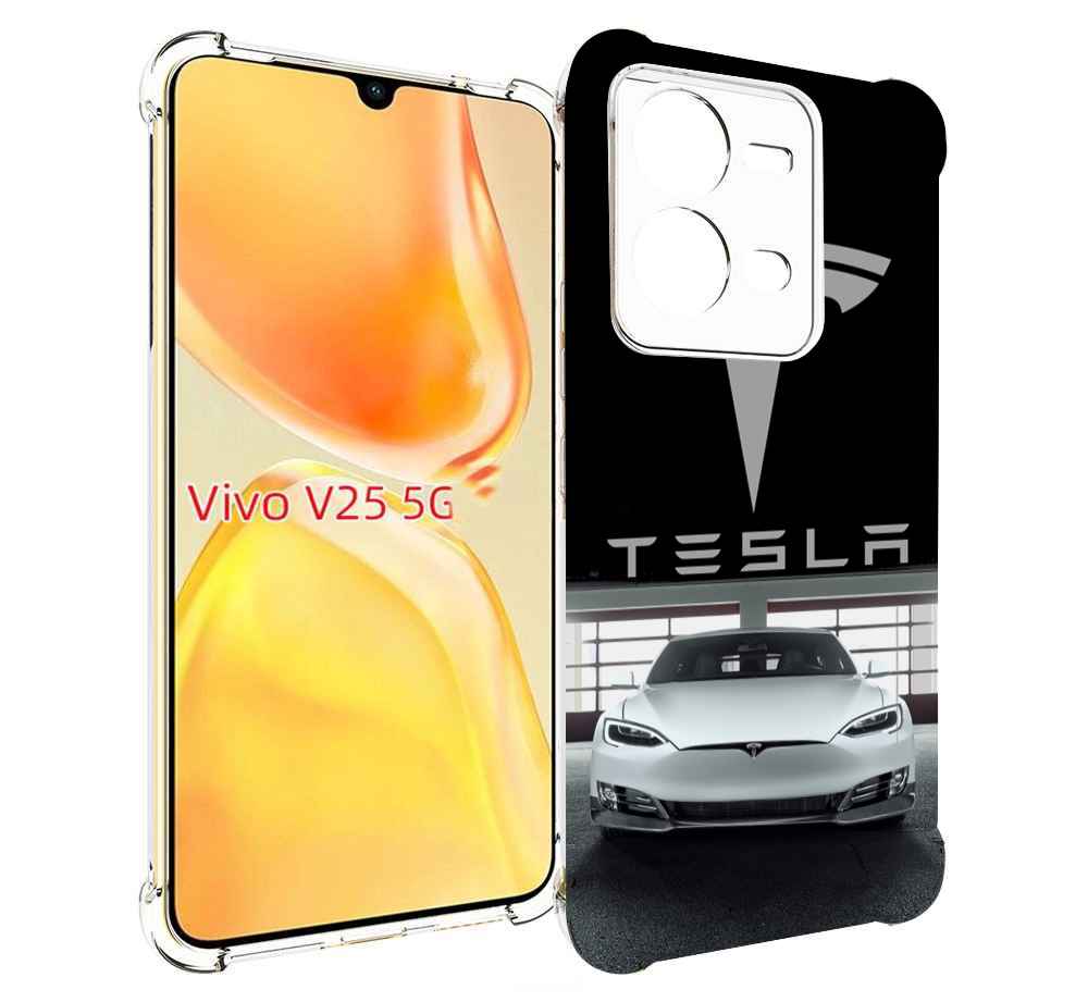 

Чехол MyPads Тесла для Vivo V25 5G / V25e, Прозрачный, Tocco
