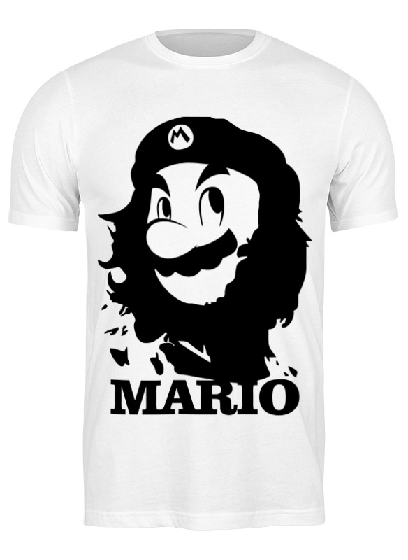 

Футболка женская Printio Mario x che белая S, Белый, Mario x che