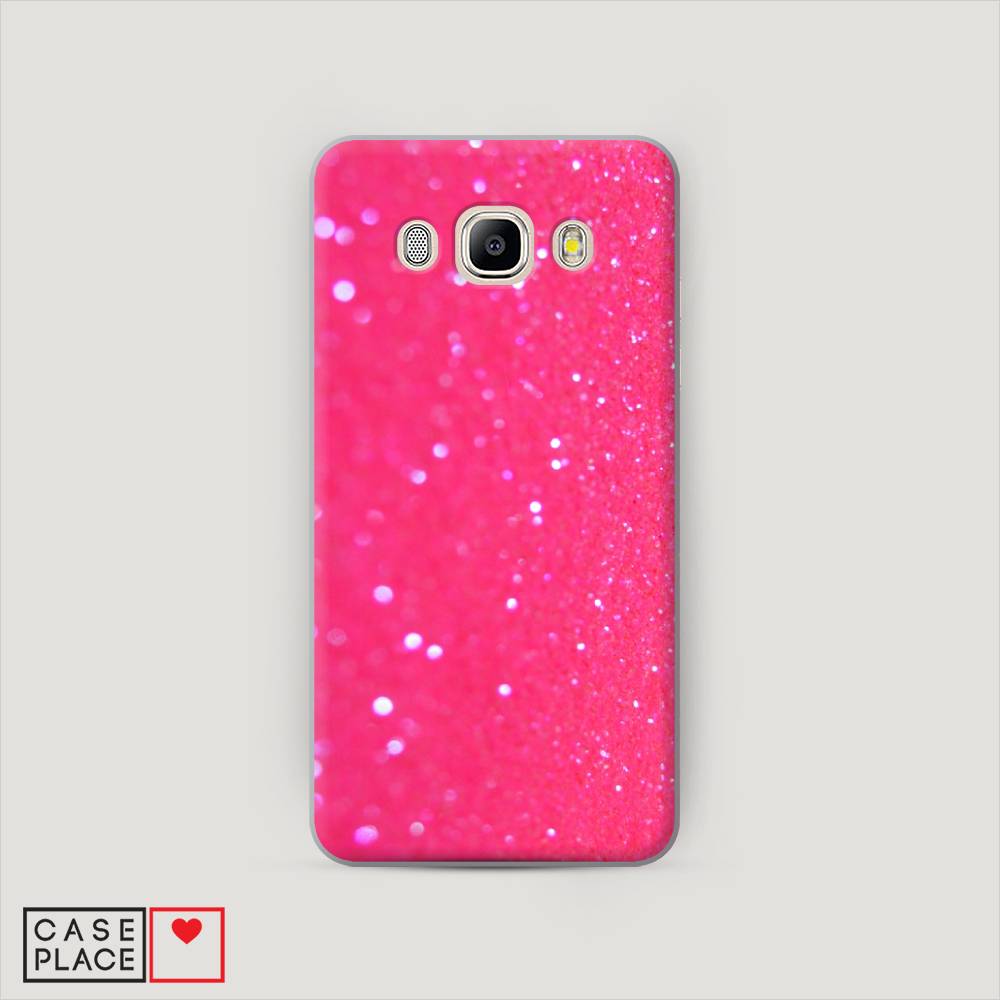 

Чехол Awog "Малиновые блестки рисунок" для Samsung Galaxy J5 2016