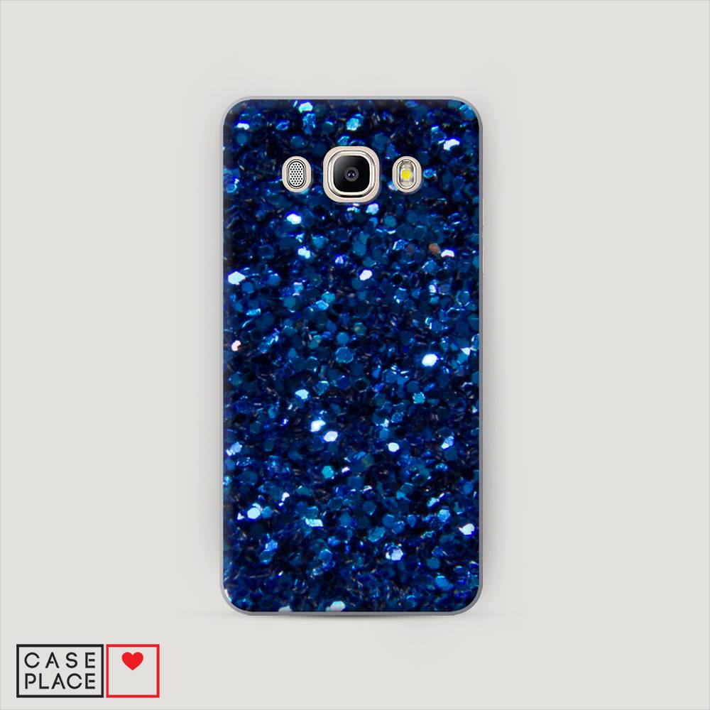 

Чехол Awog "Синие блестки рисунок" для Samsung Galaxy J5 2016