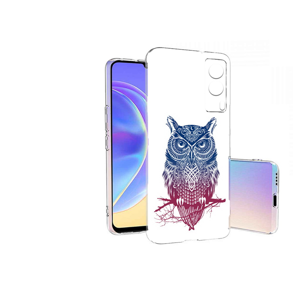 

Чехол MyPads Tocco для Vivo V21E хиппи сова (PT161736.380.664), Прозрачный, Tocco